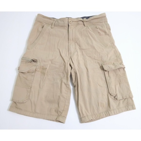 AIRWALK Other - Airwalk Men's Size 30 Khaki Cargo Pockets Zip Ripstop Outdoors Hiking